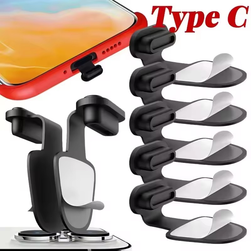 Usb Hub - 1/4/6 pièces Bouchon anti-poussière pour port