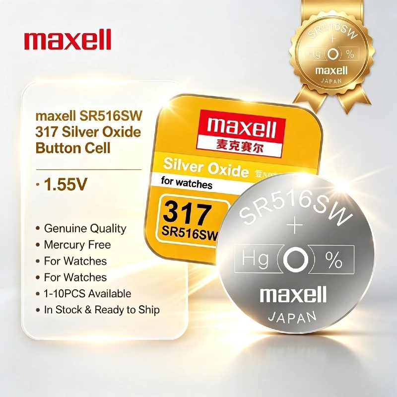 Electronics And Gadgets Ce - Maxell SR516SW 317 Pile bouton à