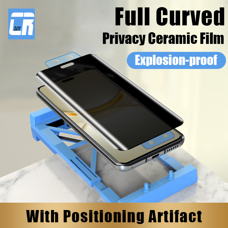 Huawei Mate 60 - Film souple en céramique anti-espion 3D,