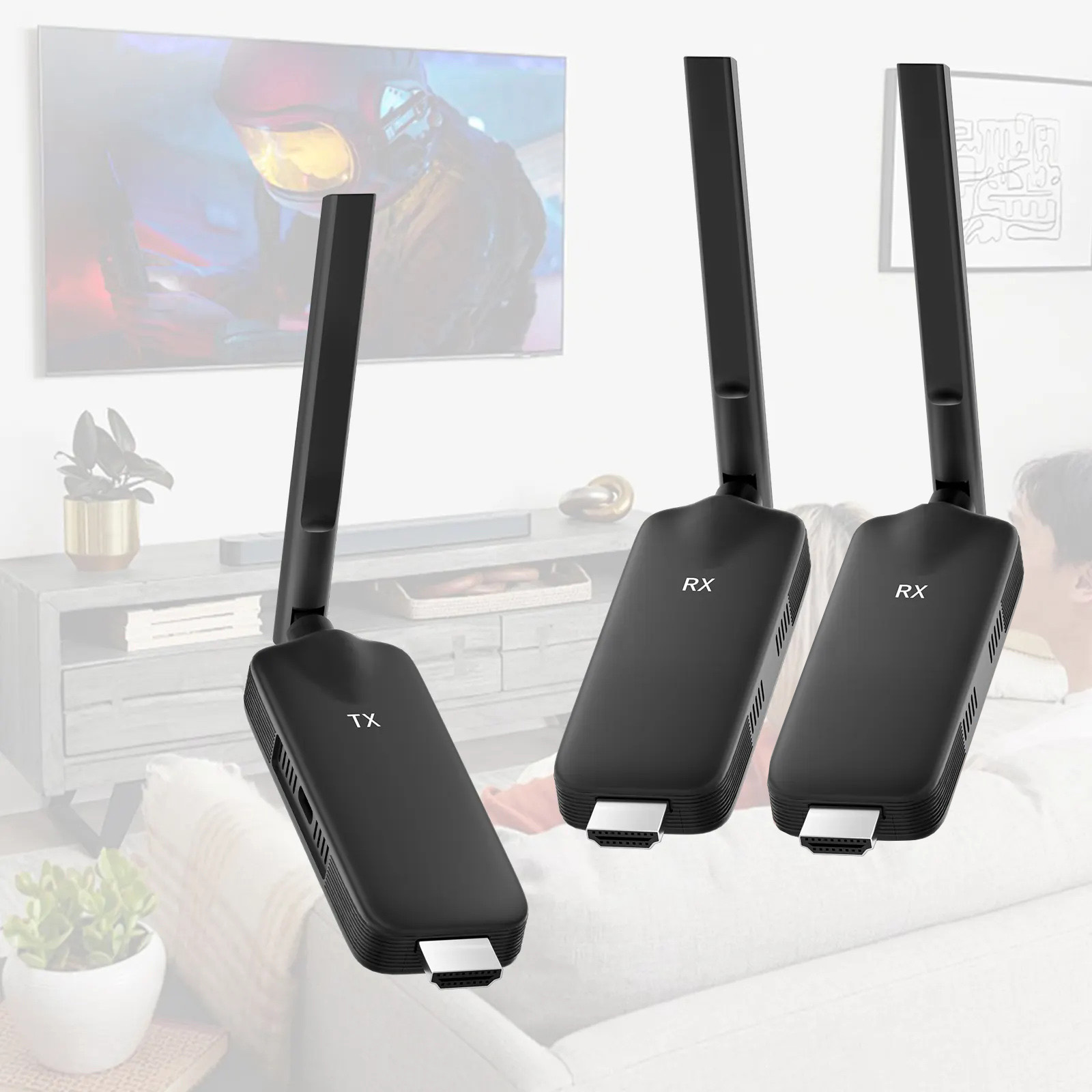 Hdmi Adapter - 50m sans fil HDMI vidéo émetteur