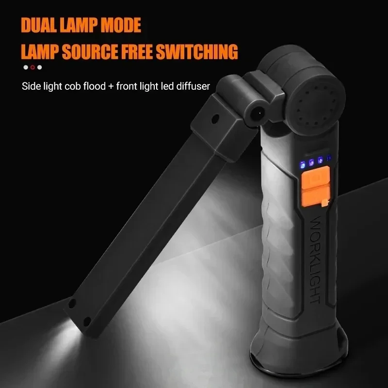 Lampe de poche LED COB Portabl - Power Bank avis et prix