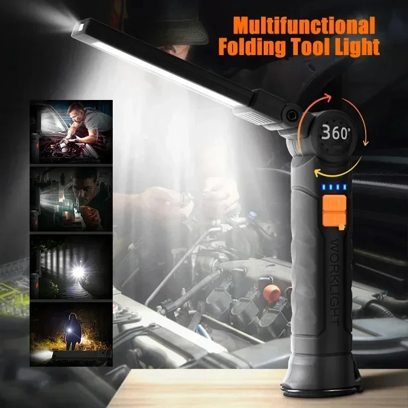 Lampe de poche LED COB Portabl - Power Bank avis et prix