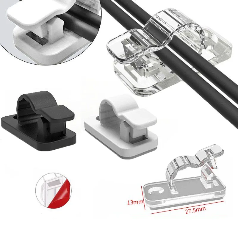 10/50 pièces de clips organisa - Cable Organizer avis et prix