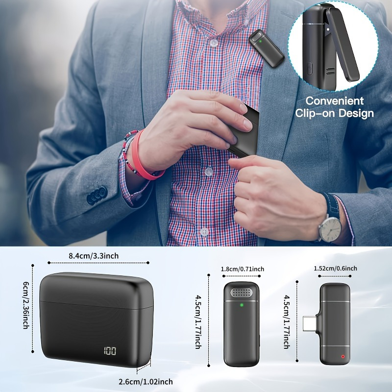 Microphone cravate sans fil av - Wireless Charger avis et prix