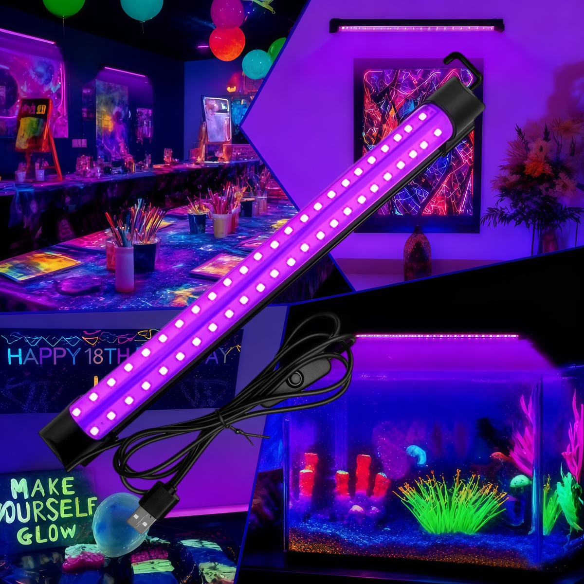 Tube de lumière noire 5W/10W,  - Usb Hub avis et prix
