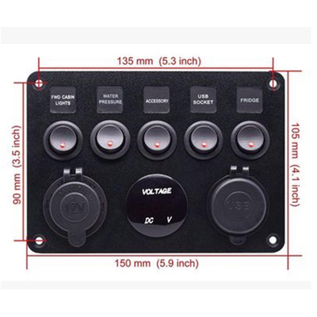 Panneau de commande en plastiq - Usb Charger avis et prix