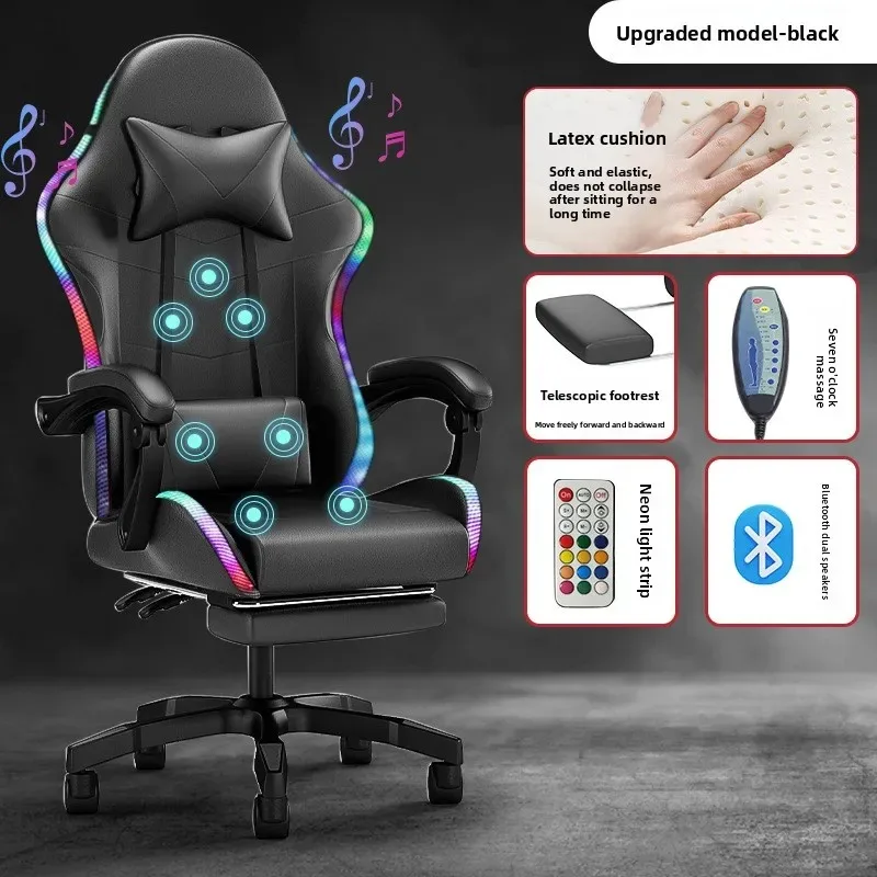 Chaise de jeu avec éclairage,  - Bluetooth Speaker avis et prix